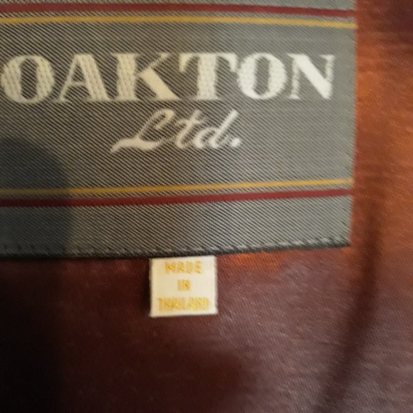 Trench Coat Men's Oakton Ltd Classic Trenchcoat - Picture 9 of 12